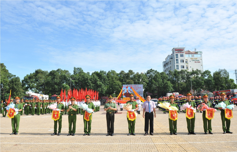 Khai mạc Hội thi thể thao nghiệp vụ CNCH cụm thi số 5 -0