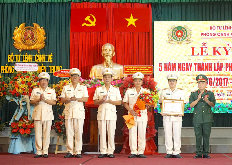 Phòng Cảnh vệ miền Trung kỷ niệm 5 năm thành lập -0