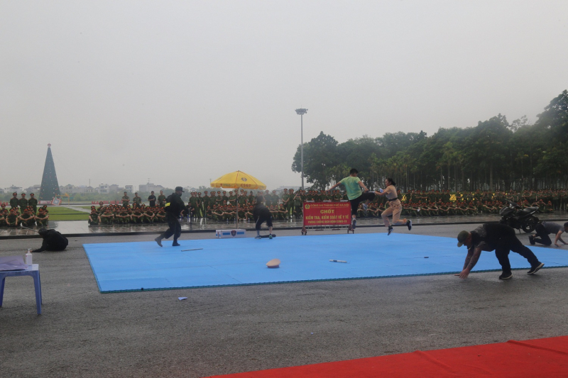 Tuyên dương 53 lượt tập thể, cá nhân trong vòng loại Hội thi điều lệnh, bắn súng, võ thuật CAND năm 2022  -0