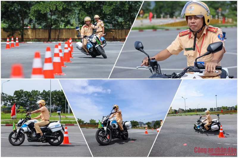 Công an Hải Phòng đạt giải Nhất lái xe giỏi và an toàn lực lượng CSGT phía Bắc -0