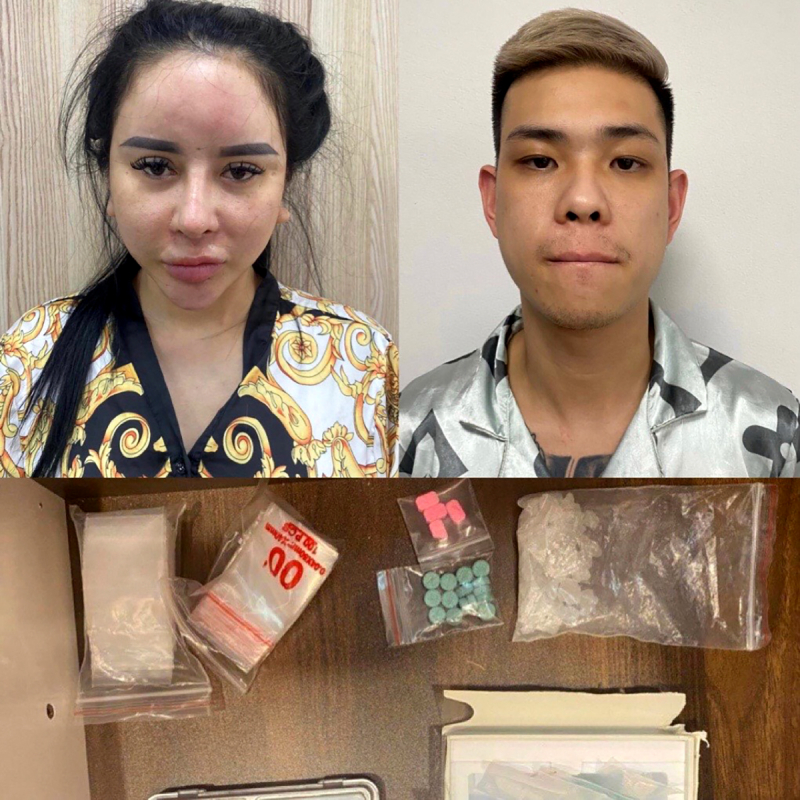 Bắt quả tang đôi nam nữ mua bán trái phép chất ma tuý -0