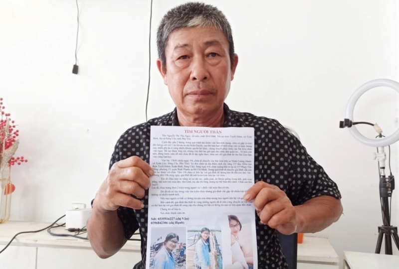 Vụ bé gái mất tích vì bị dụ vào nam làm “Việc nhẹ lương cao”: Gia đình nhận được cuộc gọi đòi 70 triệu tiền chuộc -0