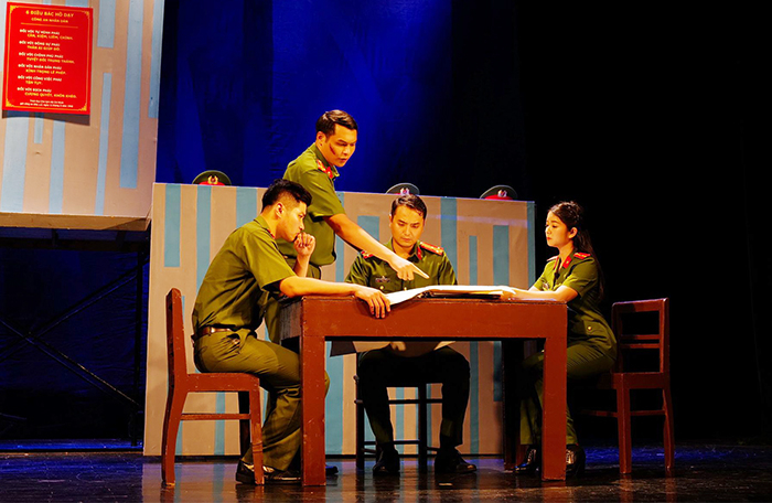 Public Security Forces’ Theater Week to portray beautiful image of the police -0