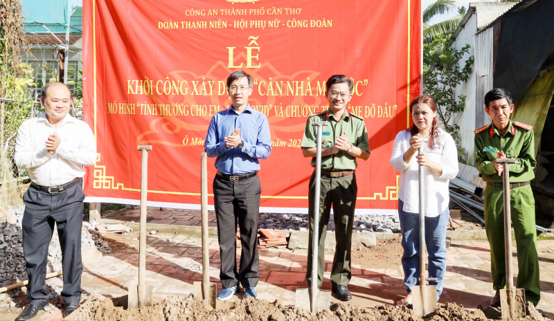 Công an TP Cần Thơ xây dựng “Căn nhà mơ ước” tặng trẻ em mồ côi -0