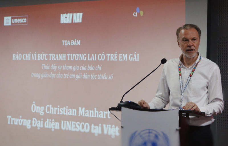 Báo chí góp phần thúc đẩy giáo dục trẻ em gái dân tộc thiểu số -0