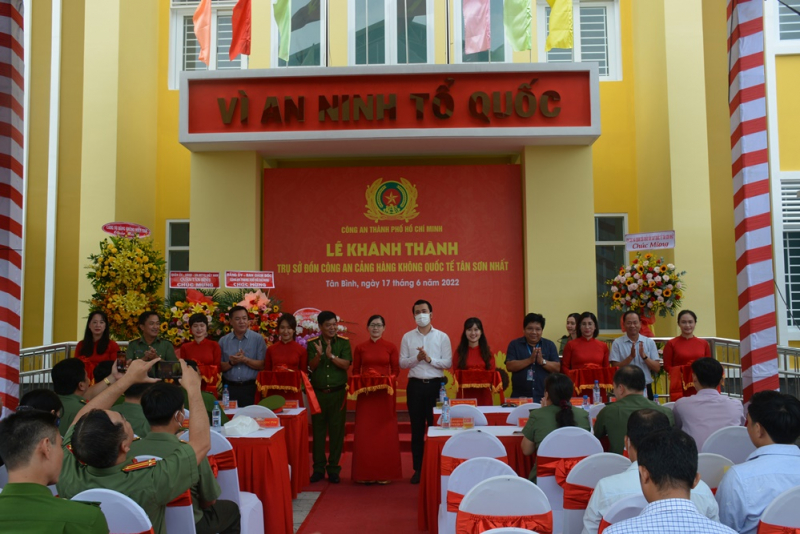 Khánh thành trụ sở Đồn Công an Cảng hàng không quốc tế Tân Sơn Nhất -0