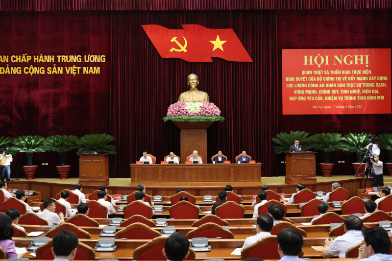 Bộ Chính trị quán triệt Nghị quyết số 12 về đẩy mạnh xây dựng lực lượng CAND -0