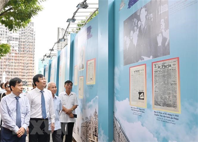 Triển lãm chuyên đề về nhà báo Nguyễn Ái Quốc và Báo Người cùng khổ -0