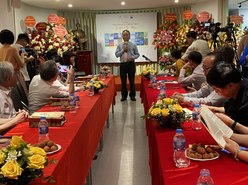 Tọa đàm “Nhà báo Phạm Quốc Toàn – Tác phẩm và tác giả” -0