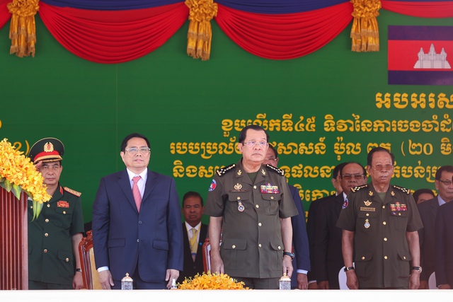 Thủ tướng Campuchia: Luôn ghi nhớ sự giúp đỡ của Việt Nam trên hành trình lật đổ chế độ diệt chủng Pol Pot -0