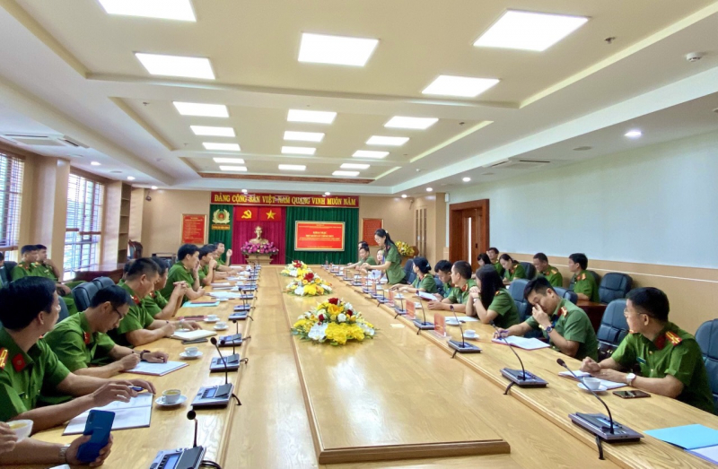 Bộ Công an triển khai đánh giá ngoài chất lượng cơ sở giáo dục nghề nghiệp tại Trường Cao đẳng CSND II -0