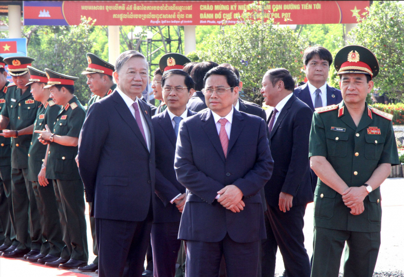 Bảo vệ tuyệt đối an toàn chuyến công tác đặc biệt của Thủ tướng tại cụm di tích X16 -0