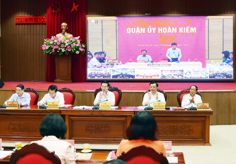 Xây dựng Thủ đô Hà Nội là TP