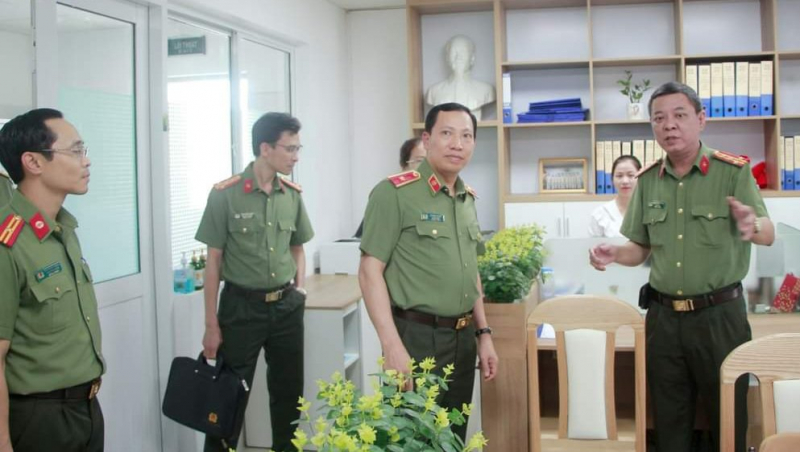 Thứ trưởng Lê Văn Tuyến kiểm tra công tác tại Bệnh viện 199 – Bộ Công an -1