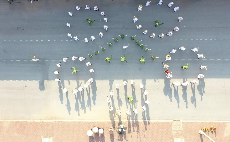 Đoàn nhạc Cảnh sát Việt Nam sơ duyệt chương trình biểu diễn tại Đại Nhạc hội Cảnh sát các nước ASEAN+ -8