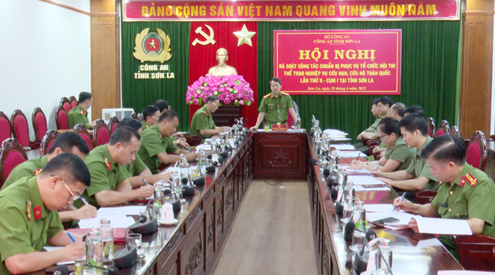 Công an Sơn La sẵn sàng đăng cai tổ chức hội thi thể thao nghiệp vụ CNCH toàn quốc lần thứ II – cụm I, Bộ Công an năm 2022 -0