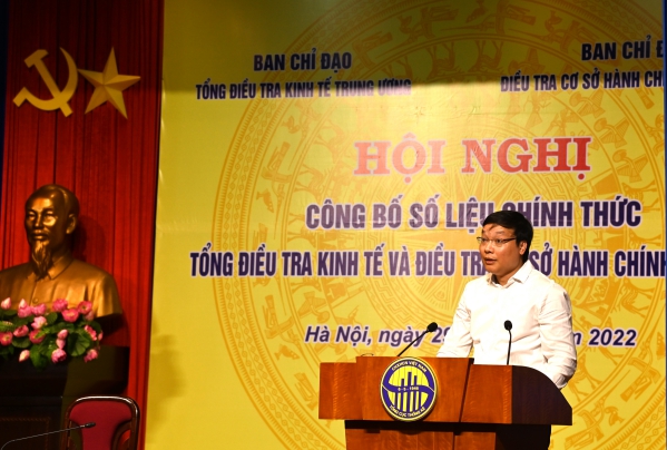 Công bố kết quả Tổng điều tra kinh tế và điều tra cơ sở hành chính năm 2021 -0