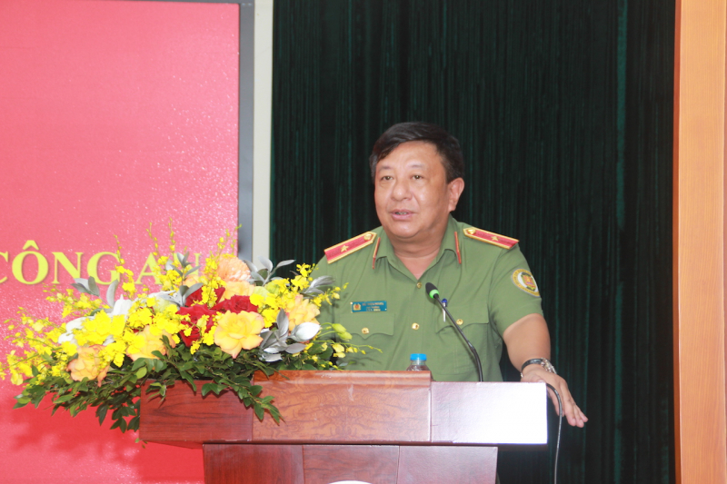 Công bố quyết định của Bộ trưởng Bộ Công an về công tác cán bộ -0