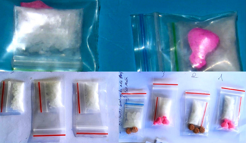 Bắt quả tang cặp đôi tàng trữ ma túy, thuốc lắc -1