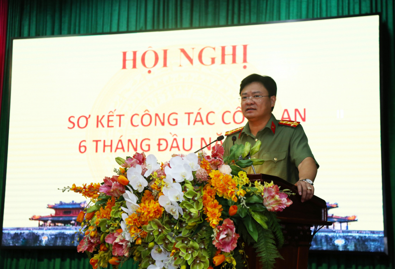 Công an tỉnh Thừa Thiên-Huế đánh mạnh các loại tội phạm, không để hình thành điểm nóng -0