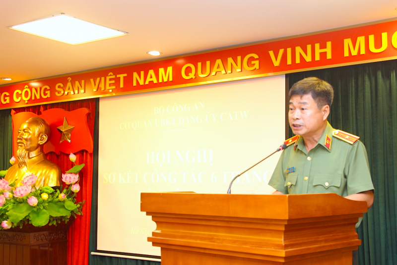 Ủy ban Kiểm tra Đảng ủy Công an Trung ương vượt tiến độ nhiều nhiệm vụ lớn, đột xuất -0