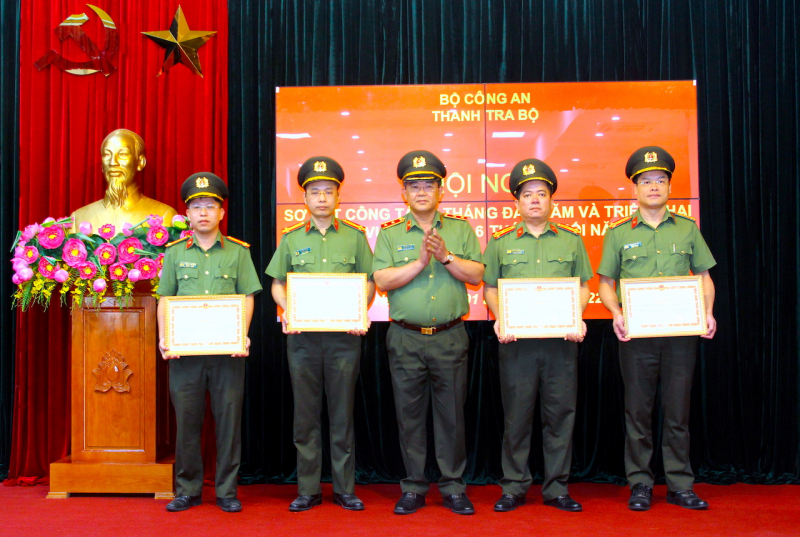 Xây dựng CBCS Thanh tra Bộ Công an trong sạch, vững mạnh, công tâm, khách quan -0