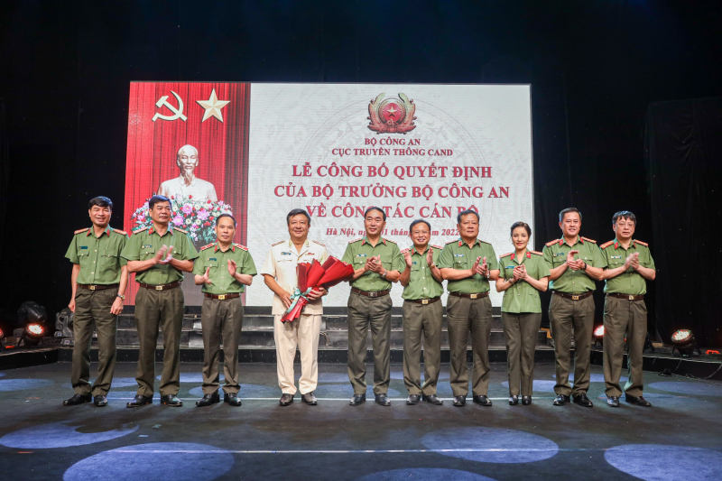 Thiếu tướng Đỗ Triệu Phong đảm nhận chức vụ Cục trưởng Cục Truyền thông CAND -0