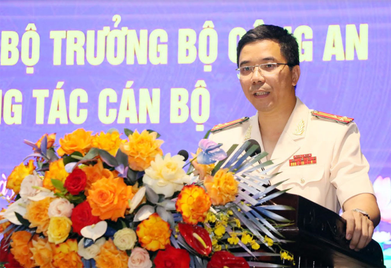 Thượng tá Nguyễn Hồng Phong được bổ nhiệm Giám đốc Công an Hà Tĩnh -0