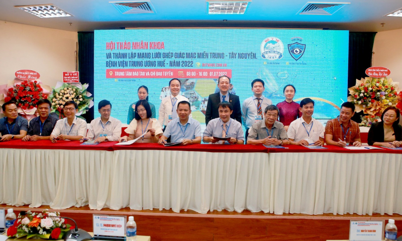 12 Bệnh viện tham gia vào mạng lưới ghép giác mạc Miền trung - Tây Nguyên -0