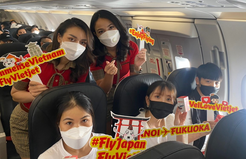 Tưng bừng bay thẳng Hà Nội đến Fukuoka và Nagoya dễ dàng cùng Vietjet -0