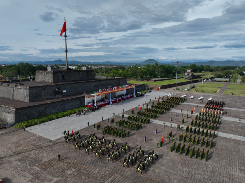 Khai mạc Chung kết Hội thi Điều lệnh, bắn súng, võ thuật CAND - Khu vực phía Nam  -0