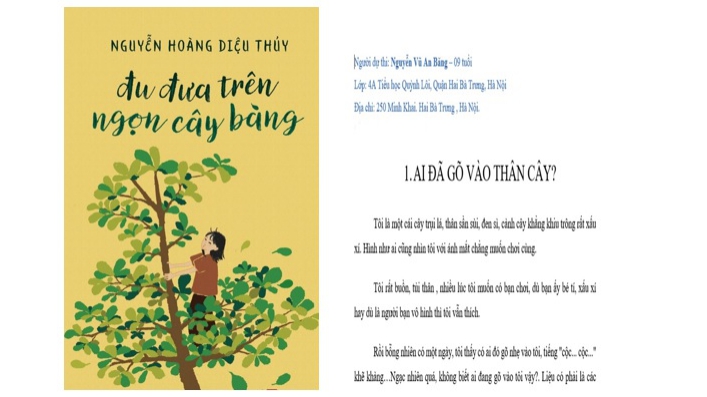 Xuất bản tác phẩm đoạt giải Khát vọng Dế Mèn – “Đu đưa trên ngọn cây bàng” -0