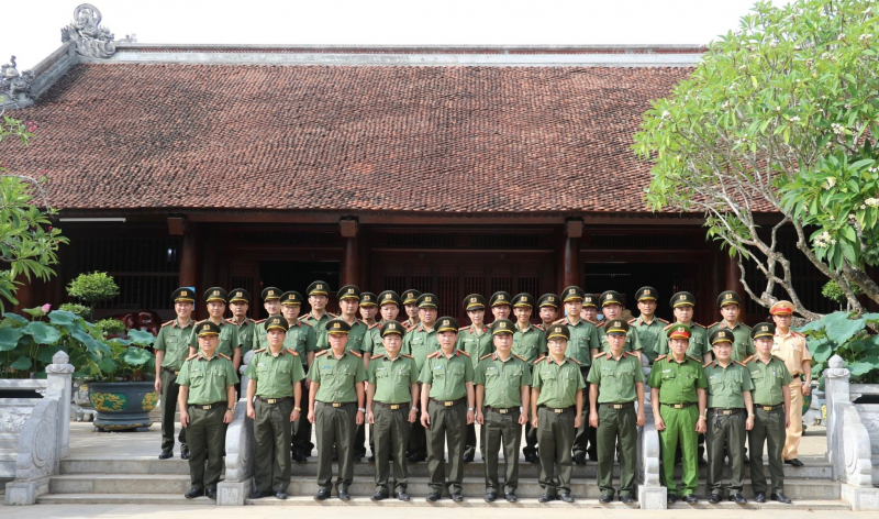 Nhiều hoạt động về nguồn nhân Kỷ niệm 76 năm ngày truyền thống lực lượng ANND -0