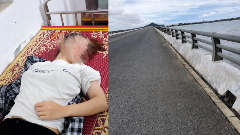 Kịp thời cứu người phụ nữ trầm cảm định nhảy cầu Cửa Nhượng -0