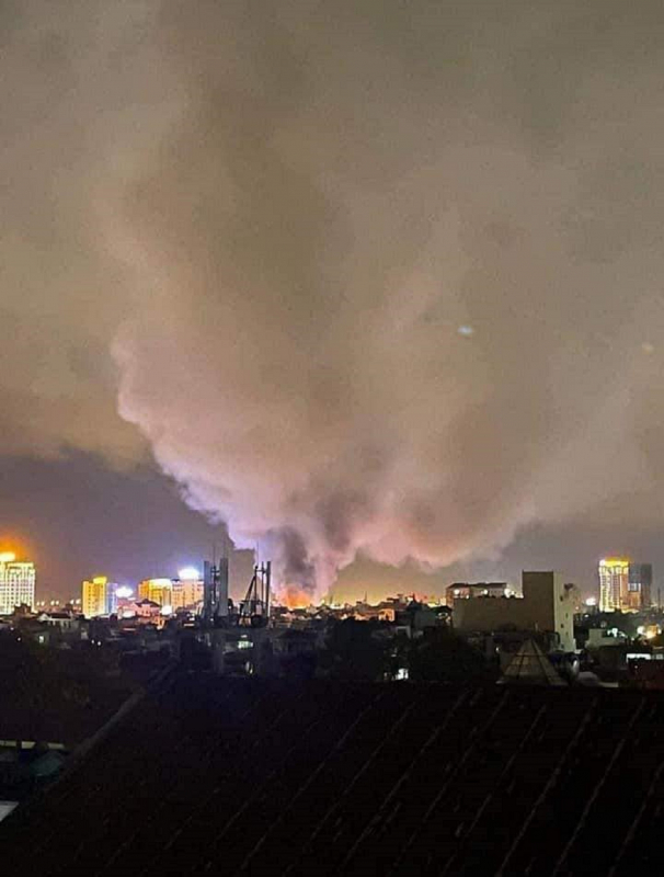 Bùng cháy dữ dội trở lại, vũ trường lớn nhất Hải Phòng bị thiêu trụi -0