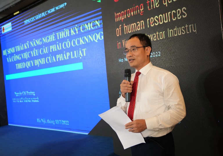 Hội thảo “Nâng cao chất lượng nguồn nhân lực ngành thang máy Việt Nam” -0