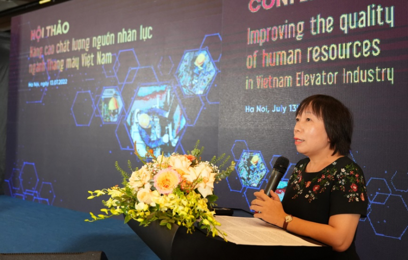 Hội thảo “Nâng cao chất lượng nguồn nhân lực ngành thang máy Việt Nam” -0