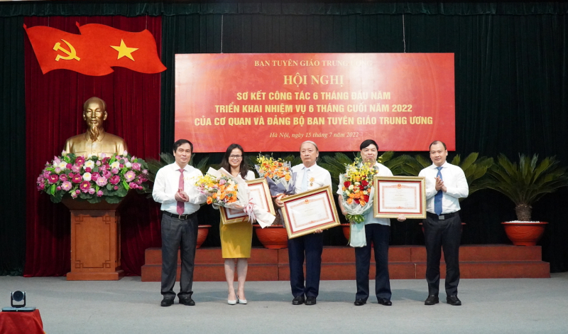 Ban Tuyên giáo Trung ương triển khai nhiệm vụ 6 tháng cuối năm 2022 -0