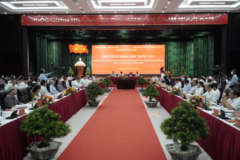 Hội thảo khoa học Quốc gia về “Đổi mới phương thức lãnh đạo của Đảng đối với hoạt động của hệ thống chính trị” -0