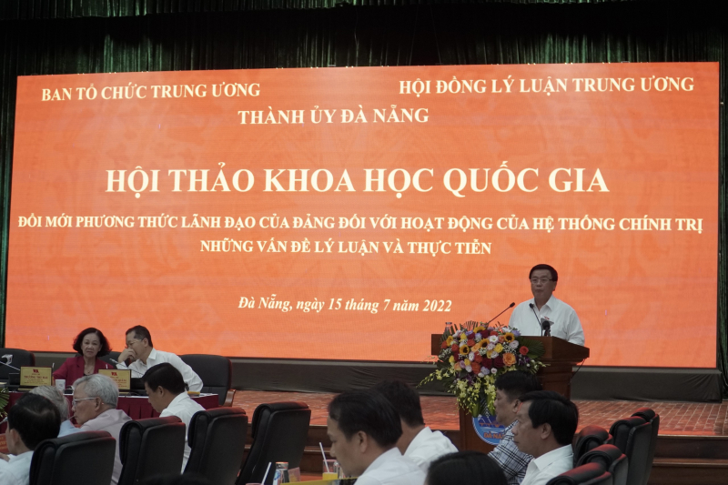 Hội thảo khoa học Quốc gia về “Đổi mới phương thức lãnh đạo của Đảng đối với hoạt động của hệ thống chính trị” -0