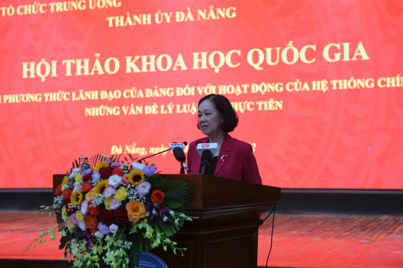 Hội thảo khoa học Quốc gia về “Đổi mới phương thức lãnh đạo của Đảng đối với hoạt động của hệ thống chính trị” -0