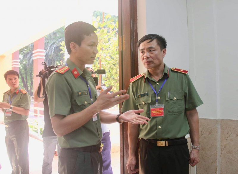 Gần 9.000 thí sinh làm thủ tục dự thi đánh giá tuyển sinh CAND năm 2022 -0