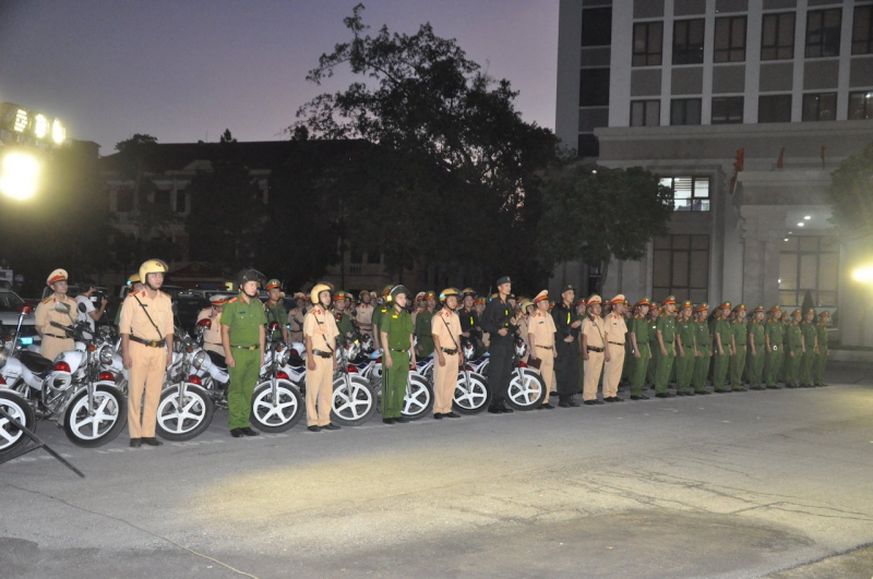 Công an tỉnh Hải Dương tổ chức Lễ ra quân Tổ công tác 151 -0