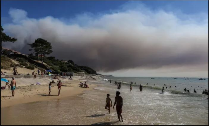 Giặc lửa càn quét châu Âu trong đợt nắng nóng chưa từng thấy -0