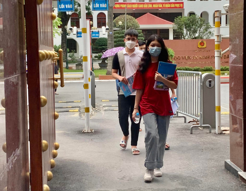 Đề thi đánh giá tuyển sinh CAND có tính phân loại cao, dễ chọn được thí sinh giỏi -0