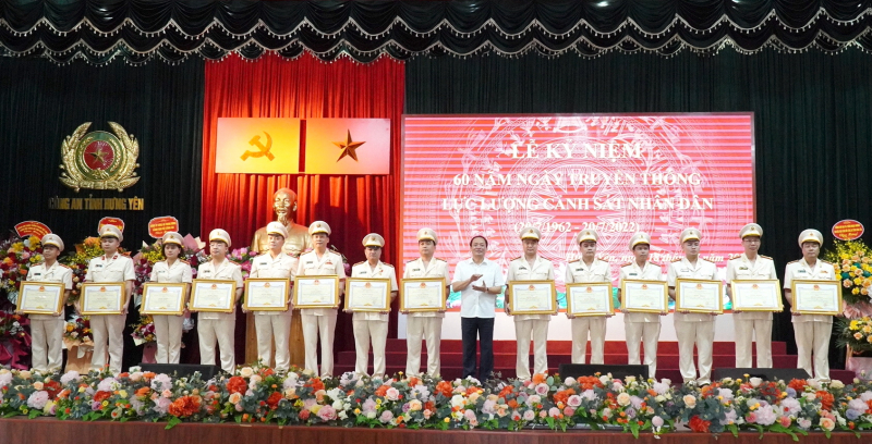 Lực lượng Cảnh sát nhân dân tỉnh Hưng Yên đẩy mạnh công tác phòng chống tội phạm -0