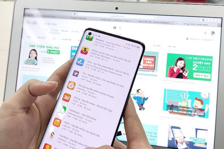 Cảnh giác lừa đảo cho vay tiền qua app -0