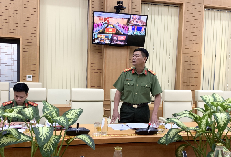 Thứ trưởng Lê Quốc Hùng chủ trì họp tổ chức Ngày hội toàn dân bảo vệ An ninh Tổ quốc -0