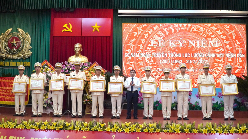 Lực lượng Cảnh sát Thái Bình luôn trung thành với Đảng, với Tổ quốc và Nhân dân -0