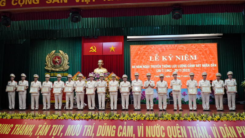 Lực lượng Cảnh sát Thái Bình luôn trung thành với Đảng, với Tổ quốc và Nhân dân -0